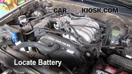 1999 Toyota 4Runner Limited 3.4L V6 Battery Replace